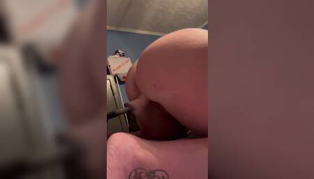 Big ass riding fucking machine