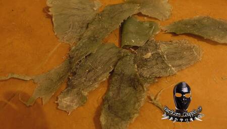 Femdom waxing hairy male slave gagged scream loud