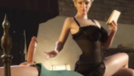 Horny 3D Mom Dominates Teen Boy Cartoon Sex