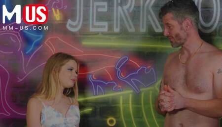 Muscular men movie with sultry Coco Lovelock from Jerkaoke