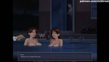 [Gameplay] Summertime Saga All Sex Scenes Debbie Part 4 (Sub Czech)
