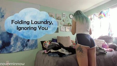 Folding Laundry, Ignoring You