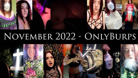 November 2022 -- OnlyBurps Compilation