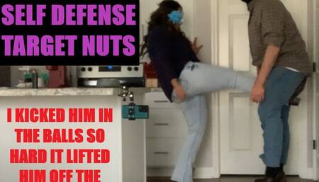 TARGET TESTICLES 2! WOMENS SELF DEFENSE VIA THE BALLS!