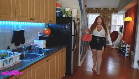 Horny Single MILF Wants Cock and Creampie - BBW Gwen Adora Big Tits Cowgirl Fucking - hd wmv