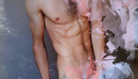 Handsome guy with perfect body cums, lots of hot cum, cumshot compilation