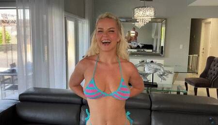 Hot Blonde PAWG SlimThick Vic Fucks Me Until I Cum on Her Face