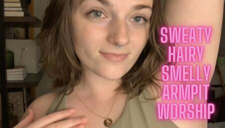 Sweaty Hairy Smelly Armpit Worship