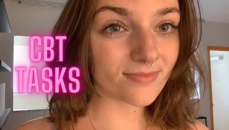 CBT Tasks from Goddess Emma