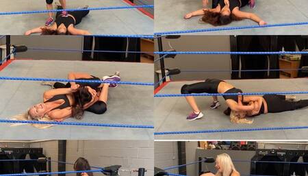 pedigrees, stinkfaces, triangle choke hold & arm submissions