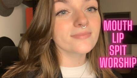 Mouth Lip Spit Worship