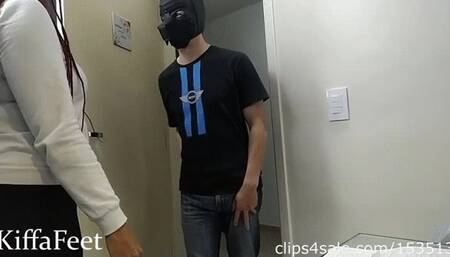 Goddess Kiffa - DOMESTIC SLAVE  Full Version - FOOT WORSHIP - FOOT DOMINATION - FOOT SLAVE - FOOT HUMILIATION - FEMDOM - FINDOM - CUCKOLD - SLAP - SPANKING - SMELLY FEET - SWEATY FEET - FOOTSTOOL - SOCKS - SNEAKERS -
