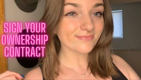 Let’s Sign an Ownership Contract