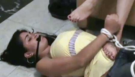 Gagged Under my Feet