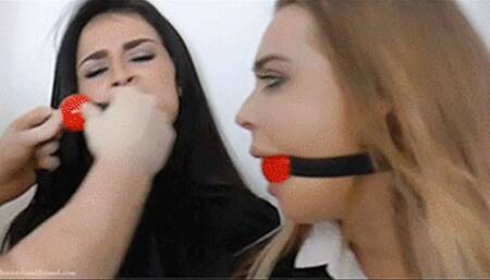 Klara & Jade in: Tied Up in the Apartment Overlooking the Quay, Those Struggling Lady Agents ALMOST Managed to Give the Game Away! (Special Bonus Cut) (WMV)