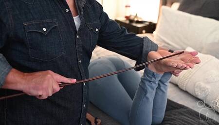 Her Bottom and the Soles of her Feet - Punished at school, Double at Home - 720p