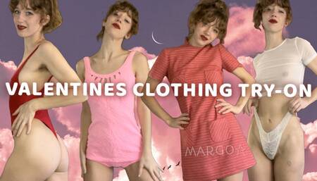 Valentine's Day Clothing Try-On