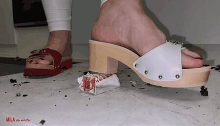 Mila - Dr Scholl battle (part02)