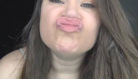 Hair Over Face Lip Smelling And Playing With Hair (MP4) ~ MissDias Playground