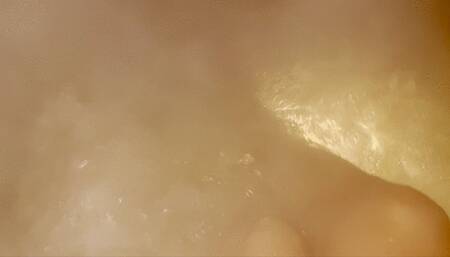 closeups in the hot tub