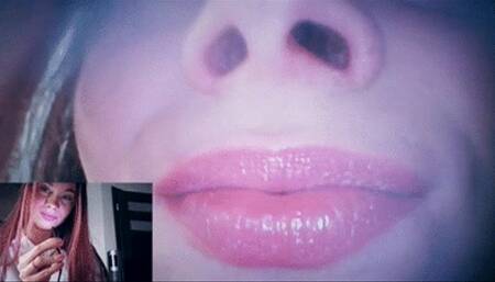 Endoscopy - burping inside mouth mp4 HD