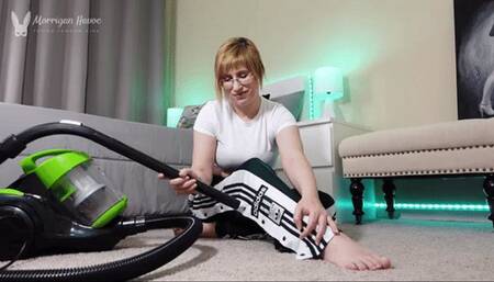 Vacuuming My Tracksuit Pants