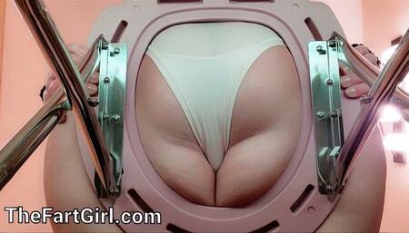 Fart Slave for Lunch POV Toilet Slave Domination in Panties