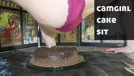 Camgirl Cake Sit