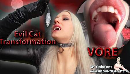 Evil Cat Woman Transformation VORE Breast Expansion Claw Executrix Revenge