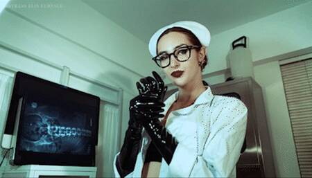 Gagging on your balls (Castration procedure)