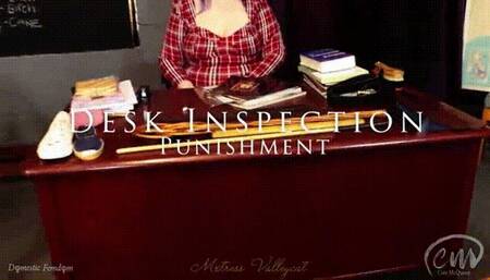 Desk Inspection Punishment (wmv)