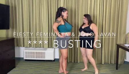 Fiesty teaches me how to CUNT BUST !!!