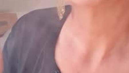 Happy Valentines close up double smoke pleasure with curvy SmokerQueenJoan *multiple smoke*red lips*deep inhales*MILF*