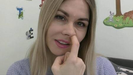 You pick your nose so passionately MP4 HD 720p