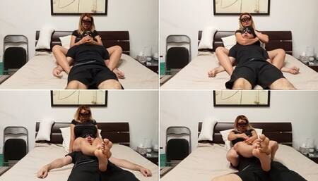 92) Handsmothered and choked merciless - POV2