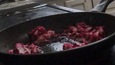 Giantess Making Tiny Human Patties