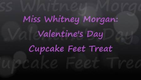 Miss Whitney Morgan: Valentines Day Cupcake Feet Treat - wmv
