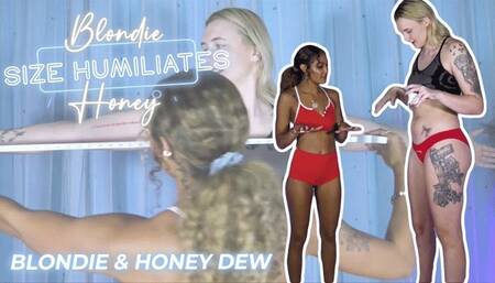 Blondie Height Humiliates & Size Compares With Honey 4k