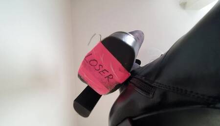 Giantess Trampling YOU  LOSER With Combat Boots WMV