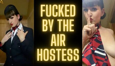FUCKED BY THE AIR HOSTESS - VIRTUAL SEX PLAY ALONG