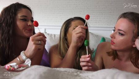 Lollipop Time with Kendra, Carmen and Lizzy