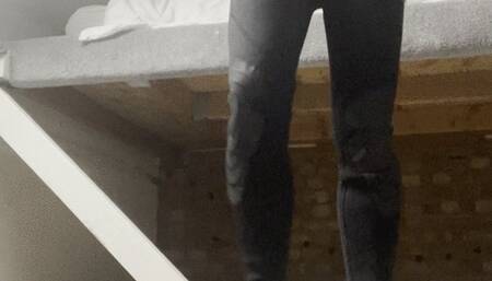 neoprene wetsuit latex hood gasmask layers