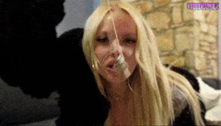 Valentine's Footjob Cuck Surprise - Natalia Vouise