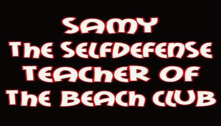 Samy the martial arts teacher of the beach club