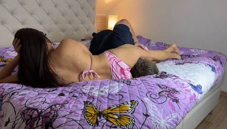 Headscissored Till Exhaustation | Brutal Scissors Domination In Bikini | WMV