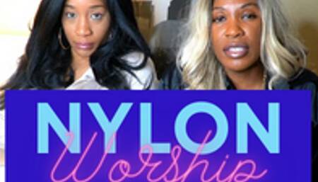 YOUR 2 FEMDOM BOSSES PUNISH YOU WITH CEI WHEN THEY DISCOVER YOU'VE BEEN CUMING IN THE NYLONS AT WORK