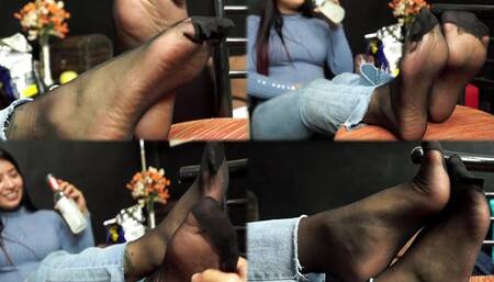 Xiomara jeans and black reinforced toe! - MOV