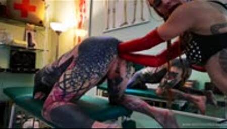 Ass Spreading Pt 4 Double Hands Fist- real time session recording - 480P