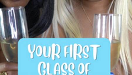 TWO EBONY FINDOMS ENCOURAGE YOU TO ENJOY A CELEBRATION WITH THEM