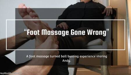 Foot Massage Gone Wrong 4k